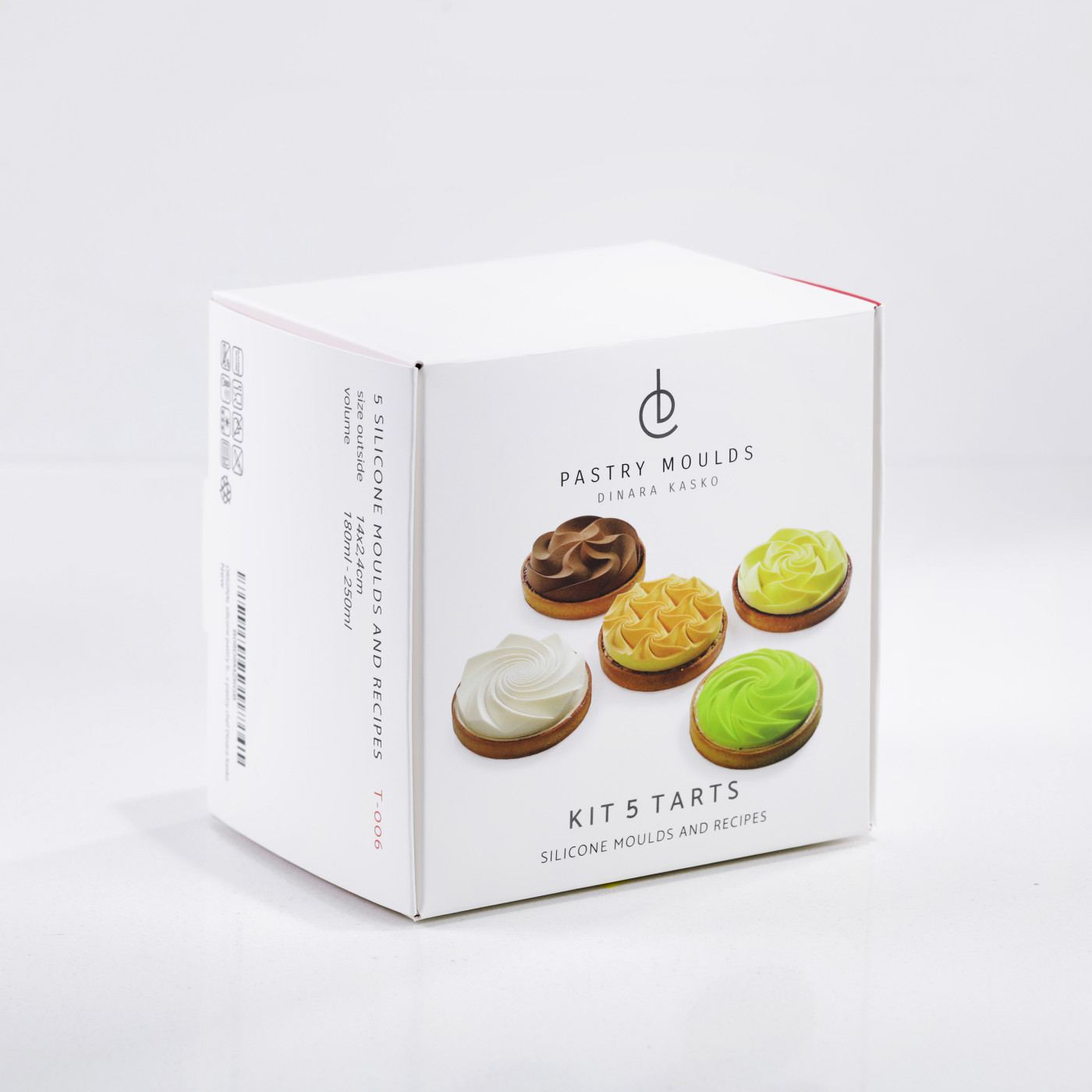 DINARA KASKO KIT Tart Silicone Mold For Baking. By Malawi