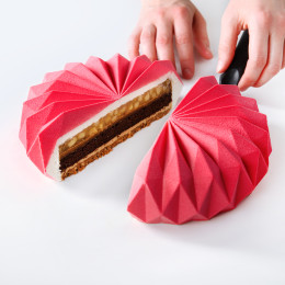 Origami cake Moule Silicone