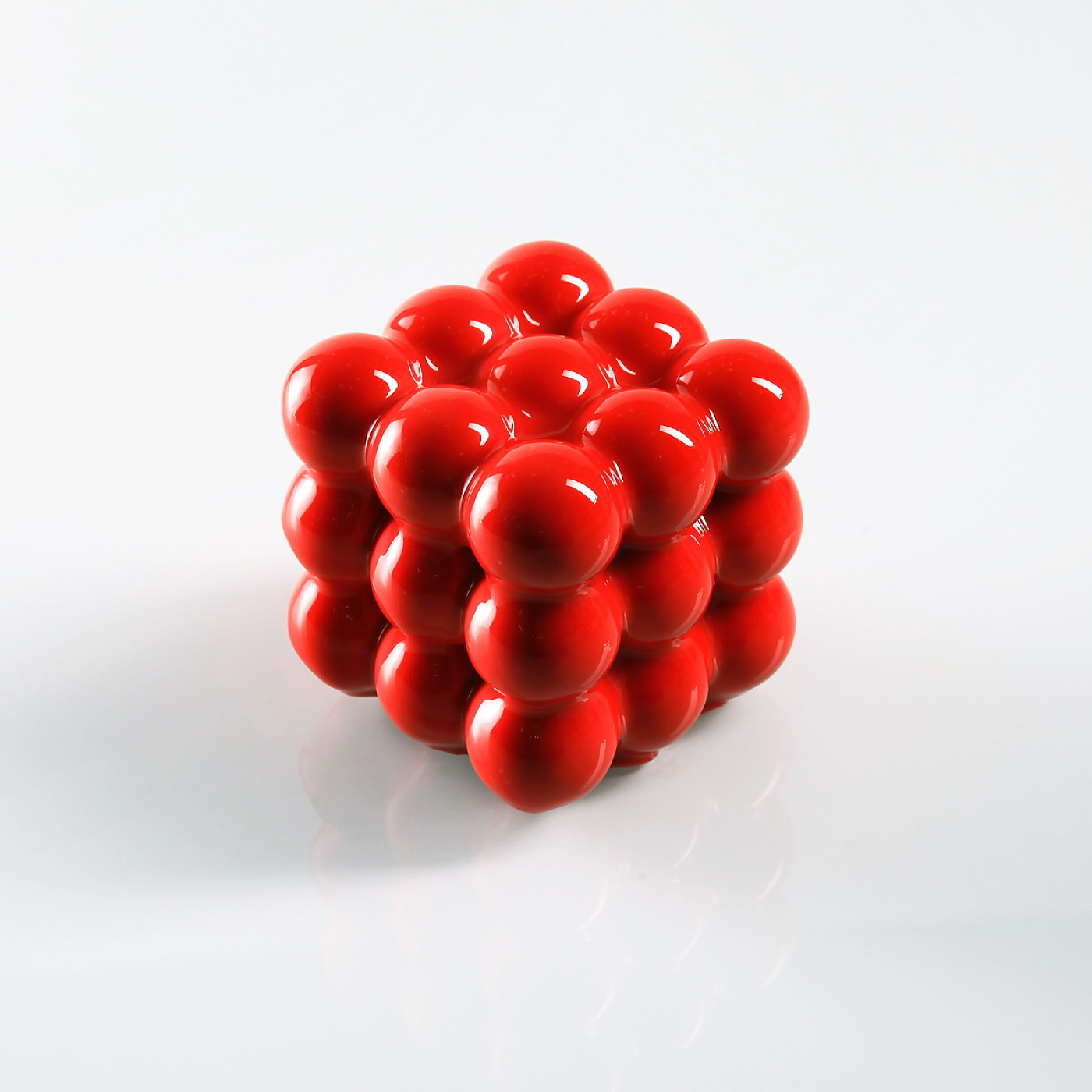 3x3x3 spheres from the series Geometric desserts