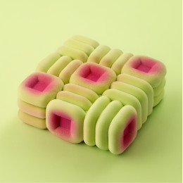 Cubik cake silicone mould