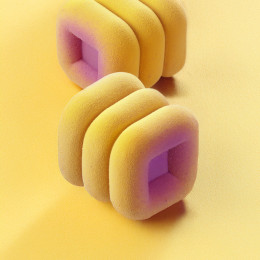 Mini Cubik cakes silicone mould