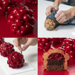 НАБОР Cherry силиконовые формы для торта и пирожных