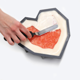 KIT Heart moldes de silicona para tartas