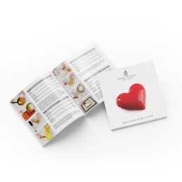 KIT Balloon Heart cake silicone moulds