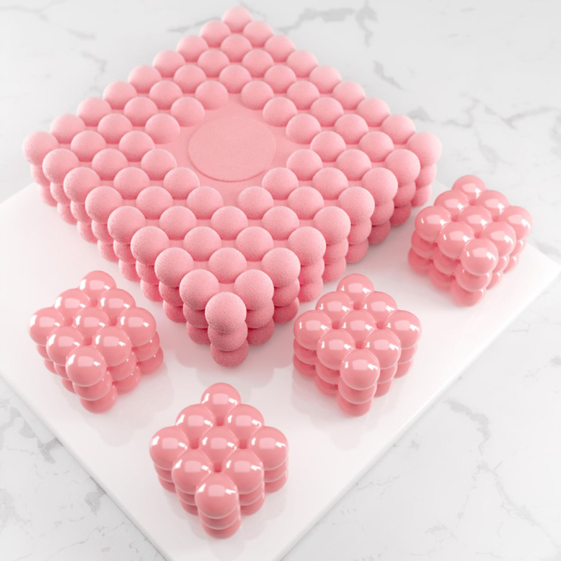 KIT Spheres moldes de silicona para tartas