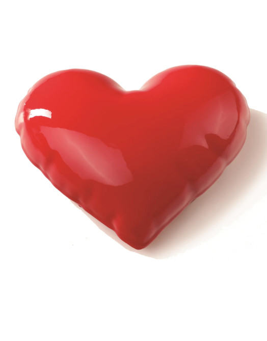 Balloon Heart cake silicone mould
