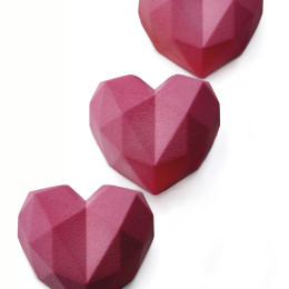 Mini Hearts cakes silicone mould