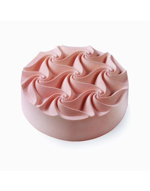 Tesselation cake silicone mould