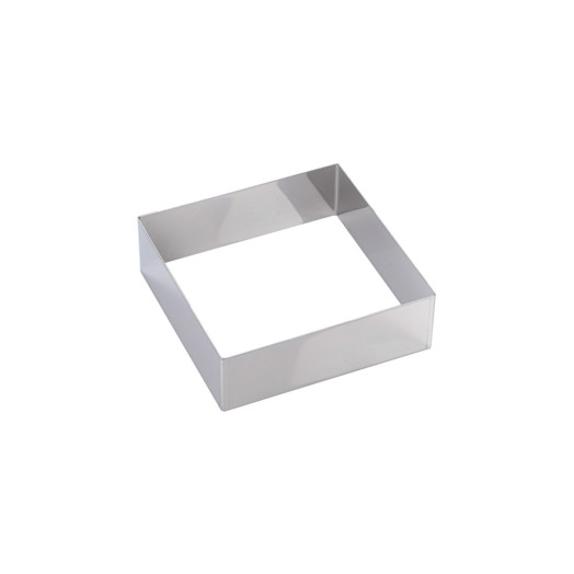 Square stainless steel band Martellato