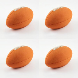 American Football mini cake silicone mould handmade, Set of 4