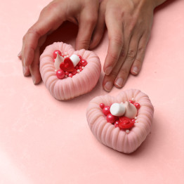 Amore Mini Cake silicone mould handmade 