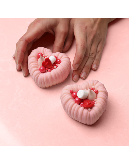 Amore Mini Cake silicone mould handmade 