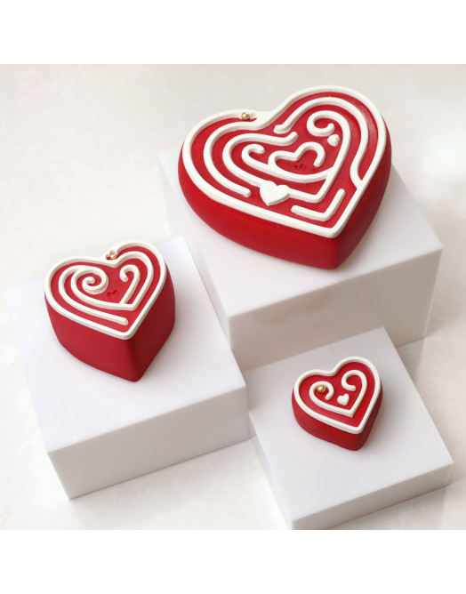 Ariadne mini Cake silicone mould handmade (2pcs)