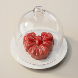 Bow mini cake molde de silicona para tartas hecho a mano