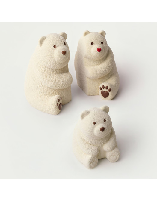 Little bear silicone mould handmade