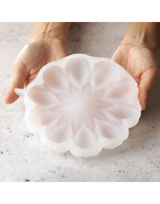 Moule Blossom top cake en silicone réalise à la main