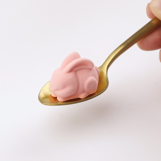 Bunny micro silicone mould handmade