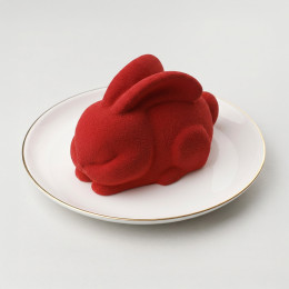 Bunny mini cake silicone mould handmade
