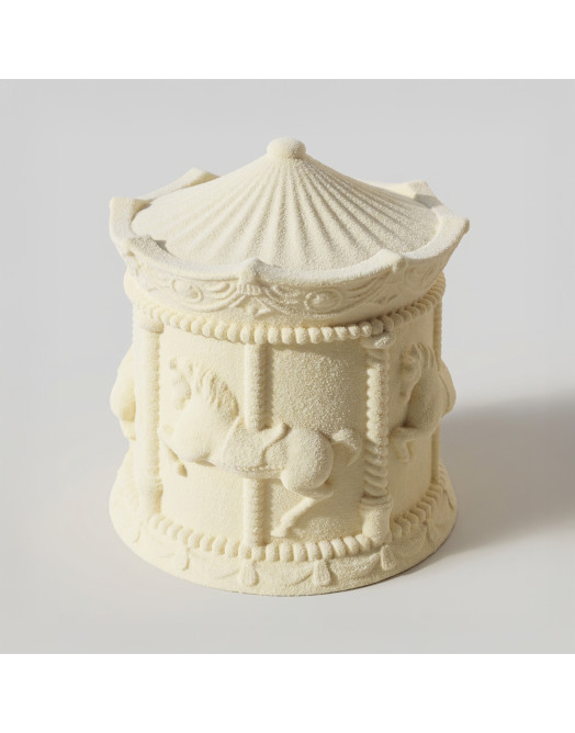 Carousel cake silicone mould handmade