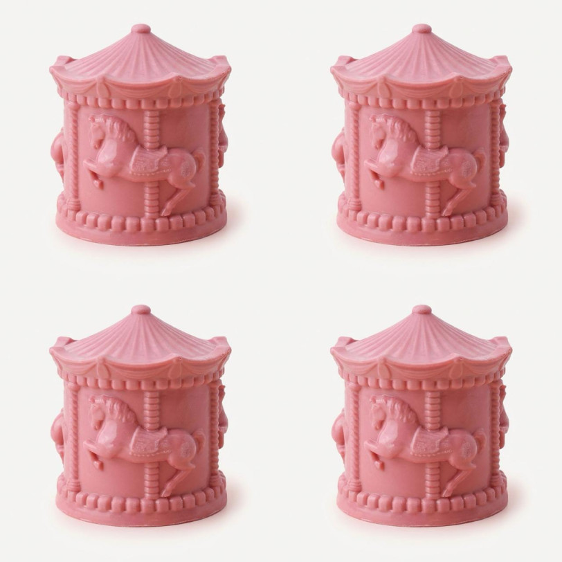 Carousel mini тортик силіконова форма ручної роботи, Set of 4