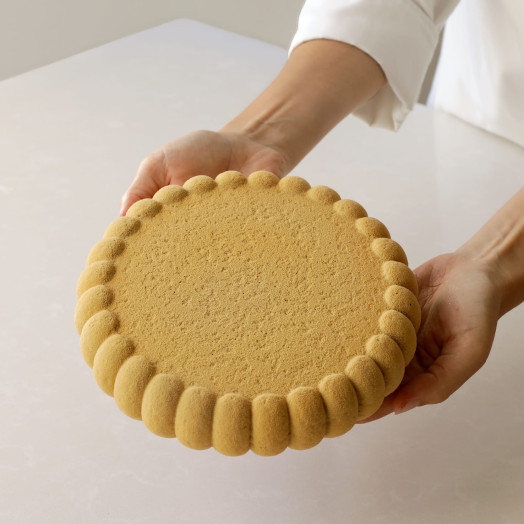 Crunch base cake molde de silicona para tartas hecho a mano