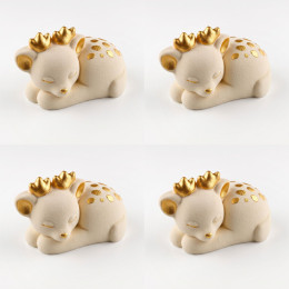 Dream Deer Mini силиконовая форма ручной работы для пирожного, Set of 4