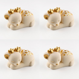 Dream Deer Mini силиконовая форма ручной работы для пирожного, Set of 4