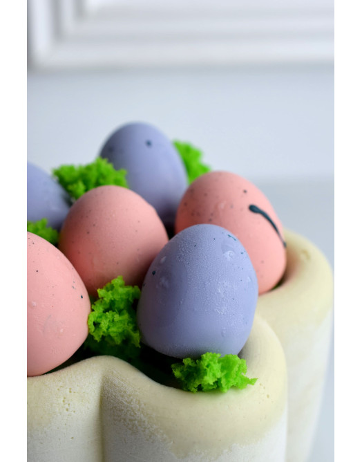 Eggs mini moule à gâteau en silicone fait à la main 5pcs*15ml
