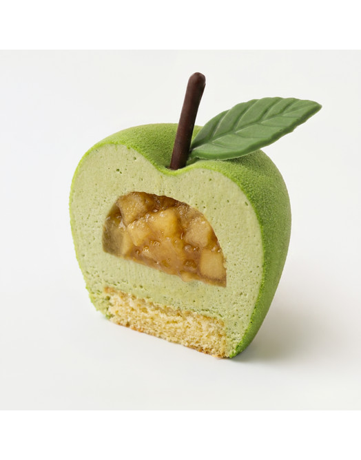 Apple mini cake silicone mould handmade