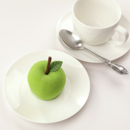 Apple mini cake silicone mould handmade
