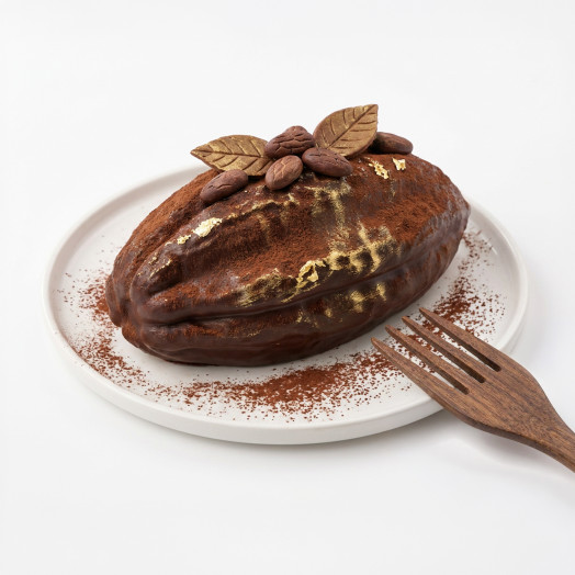 Moule Fève de cacao mini cake en silicone réalise à la main