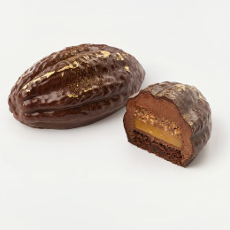 Cacao bean mini cake silicone mould handmade
