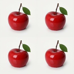 Cherry Mini cake silicone mould handmade, Set of 4 Cherry Mini cake silicone mould handmade, Set of 4