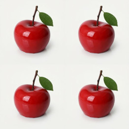 Cherry Mini cake silicone mould handmade, Set of 4