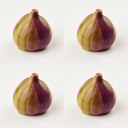 Fig mini cake silicone mould handmade, Set of 4