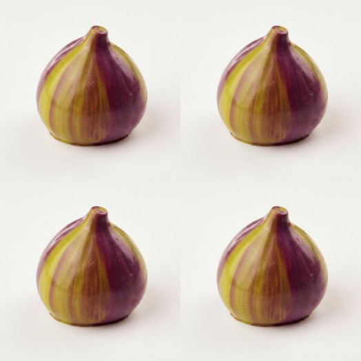 Higo mini cake molde de silicona hecho a mano, set de 4