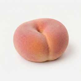 Flat peach mini cake silicone mould handmade