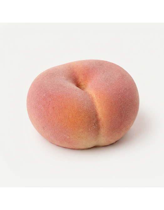 Flat peach mini cake silicone mould handmade