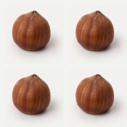 Hazelnut mini cake silicone mould handmade, Set of 4