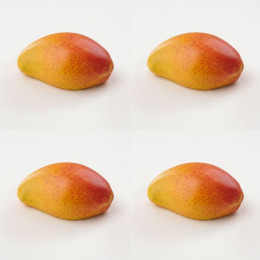Mango mini cake silicone mould handmade, Set of 4