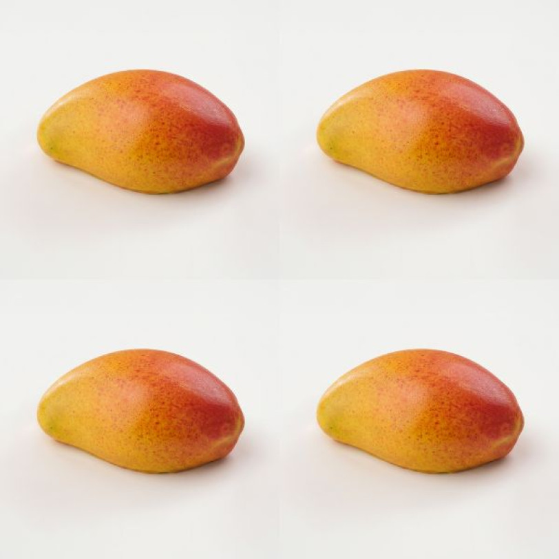 Mango mini cake silicone mould handmade, Set of 4