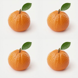Orange mini cake silicone mould handmade, Set of 4 Orange mini cake silicone mould handmade, Set of 4