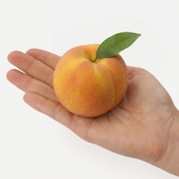 Peach mini cake silicone mould handmade