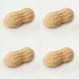 Peanut mini cake silicone mould handmade, Set of 4 Peanut mini cake silicone mould handmade, Set of 4