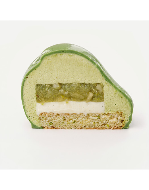 Pear classic mini cake silicone mould handmade
