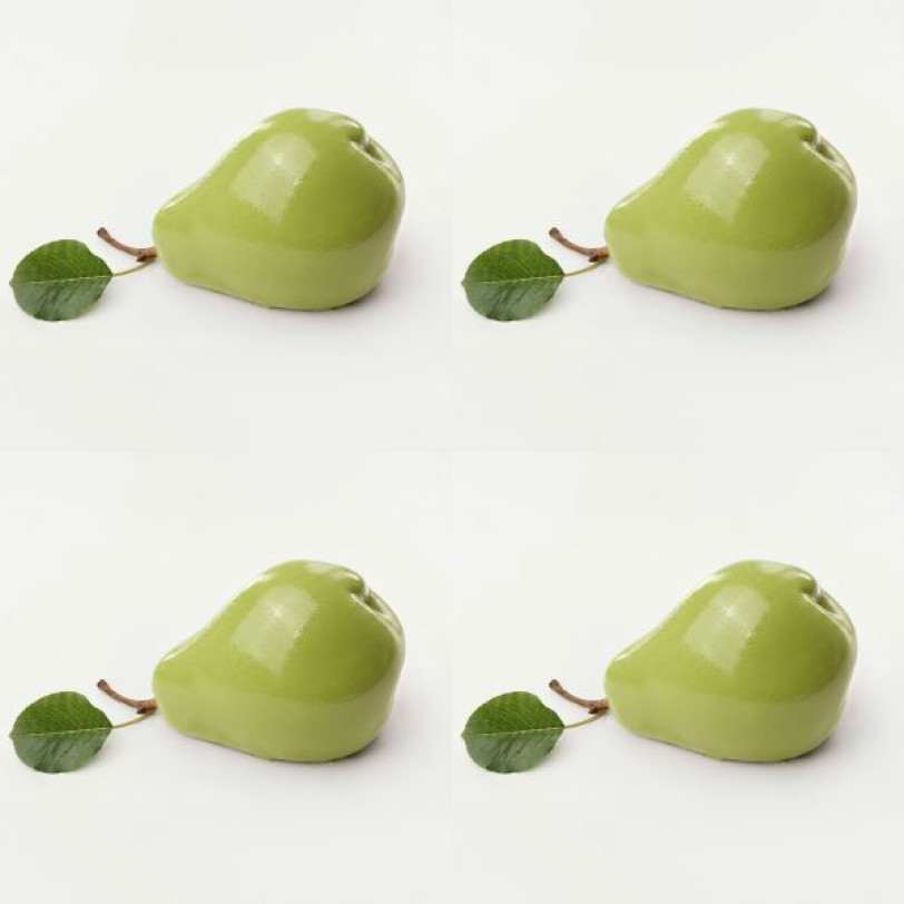 Pear classic mini cake silicone mould handmade, Set of 4 Pear classic mini cake silicone mould handmade, Set of 4