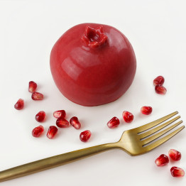 Pomegranate mini cake silicone mould handmade