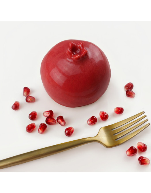 Pomegranate mini cake silicone mould handmade