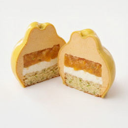 Quince mini cake silicone mould handmade