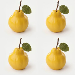 Quince mini cake silicone mould handmade, Set of 4